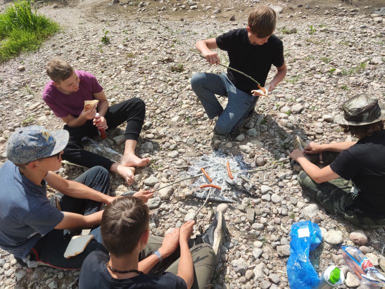 Stovyklos programa žygis pėsčiomis 3