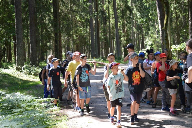 Stovyklos programa žygis pėsčiomis 4