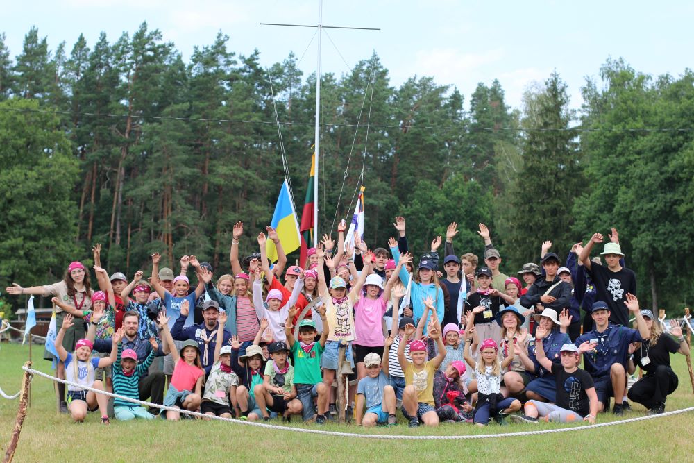 Jūrų skautai neskautams stovykla